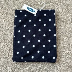Old Navy Kids Polka Dot Scarf - navy and White